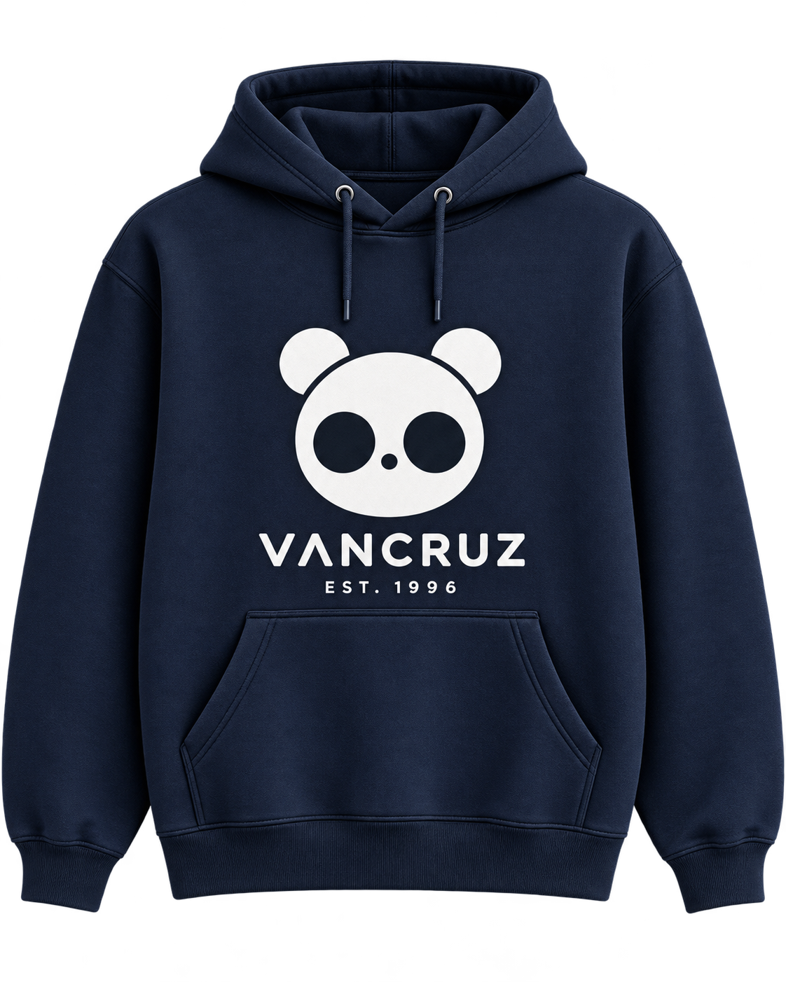 Mockup conceptual: Hoodie navy