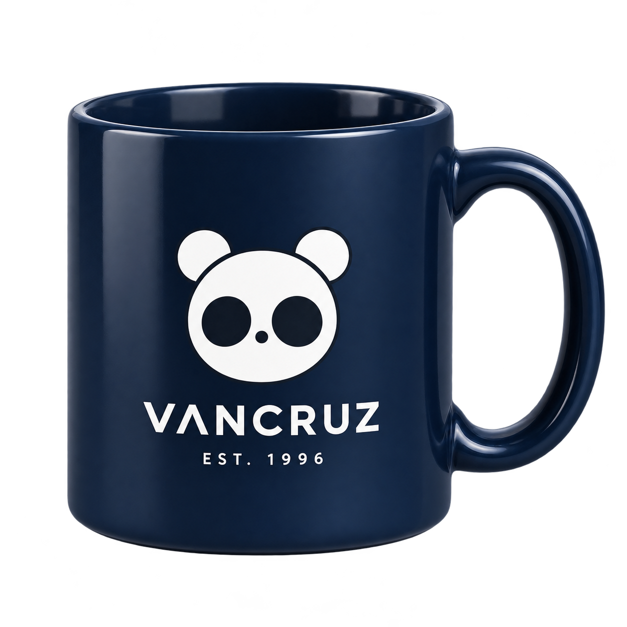 Mockup conceptual: Mug navy